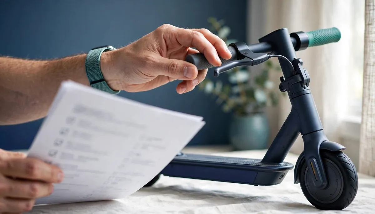 Que contient le cahier des charges d'une trottinette électrique ?
