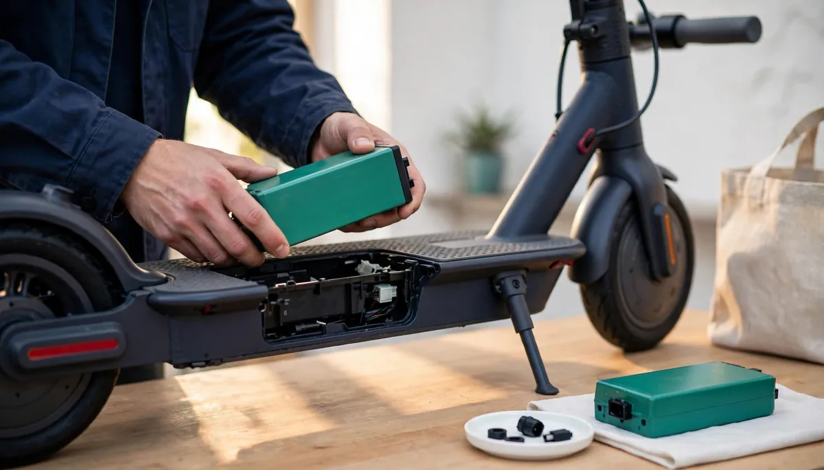 Comment changer la batterie d'une trottinette électrique ?