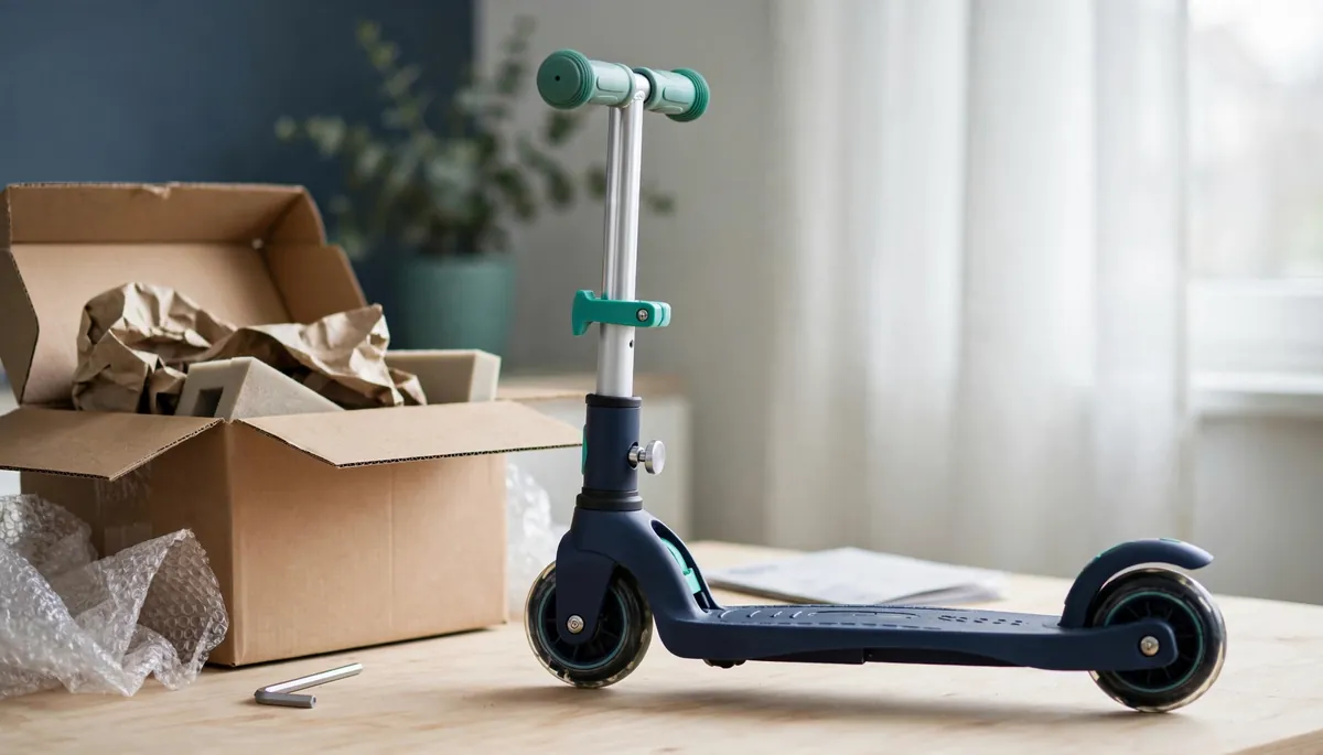 Comment monter une trottinette 3 roues ?