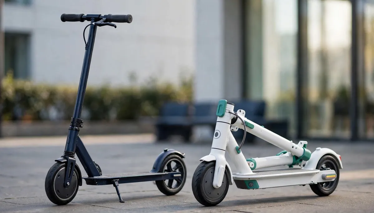 Quelle différence entre la trottinette adulte Town 9 EF V2 et la Xiaomi365 ?