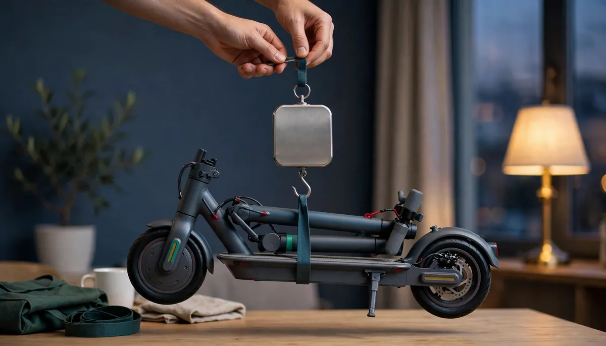 Combien pèse une trottinette électrique ?